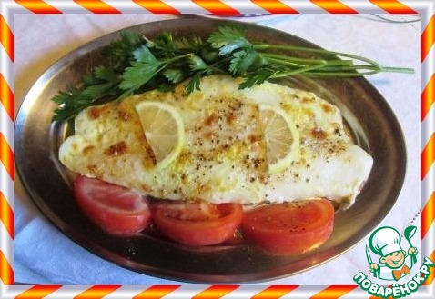 Fish in lemon cream