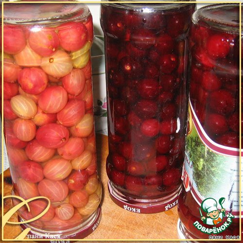 Вишня маринованная
