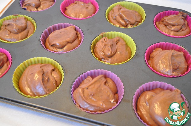 Very chocolate cupcakes chocolate glaze