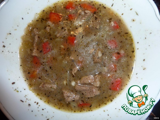 Soup nourishing 