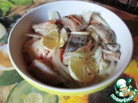 Appetizer of herring