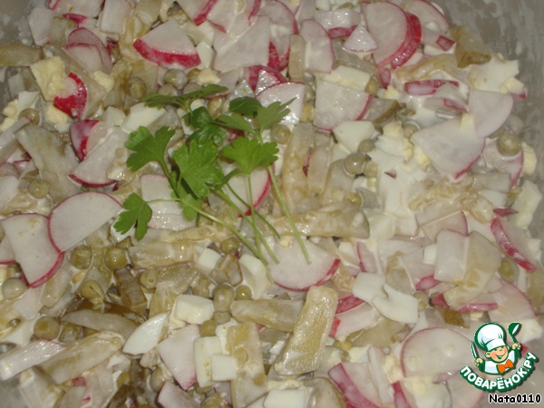 Radish salad