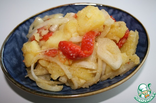 Potato salad in Serbian