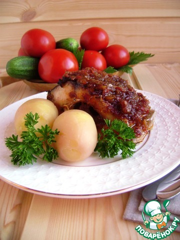 Carp in spicy tomato caramel