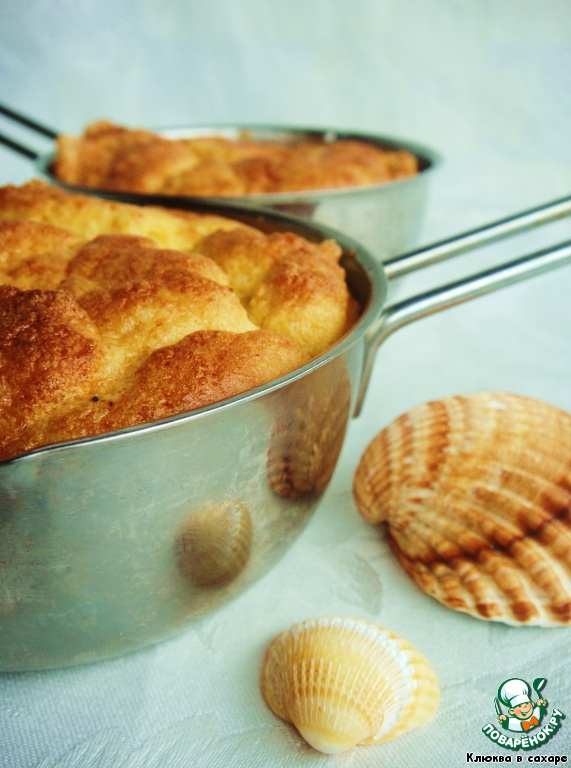 Soufflé shrimp 