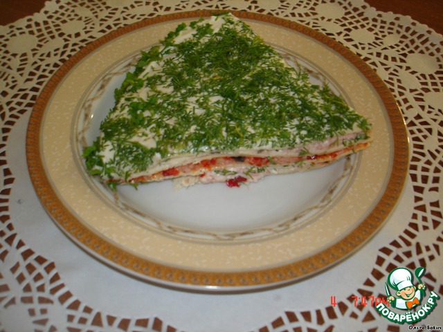 Закусочный торт 