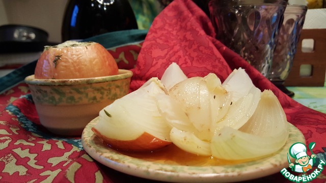Onion appetizer 