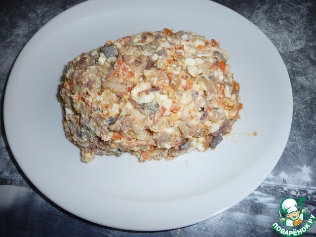 Appetizer of herring