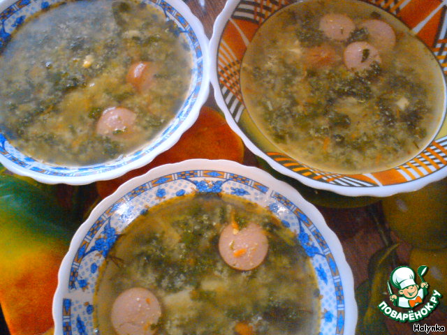 Soup with nettle 