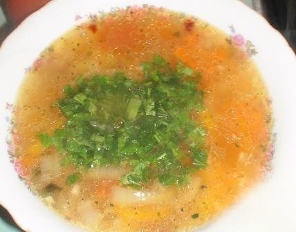 Vegetable soup