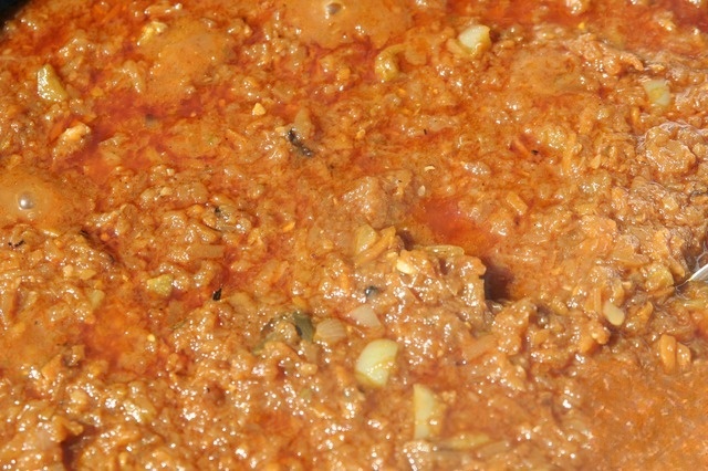 Squash caviar for the winter in a pot