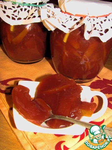 Quince grape jelly