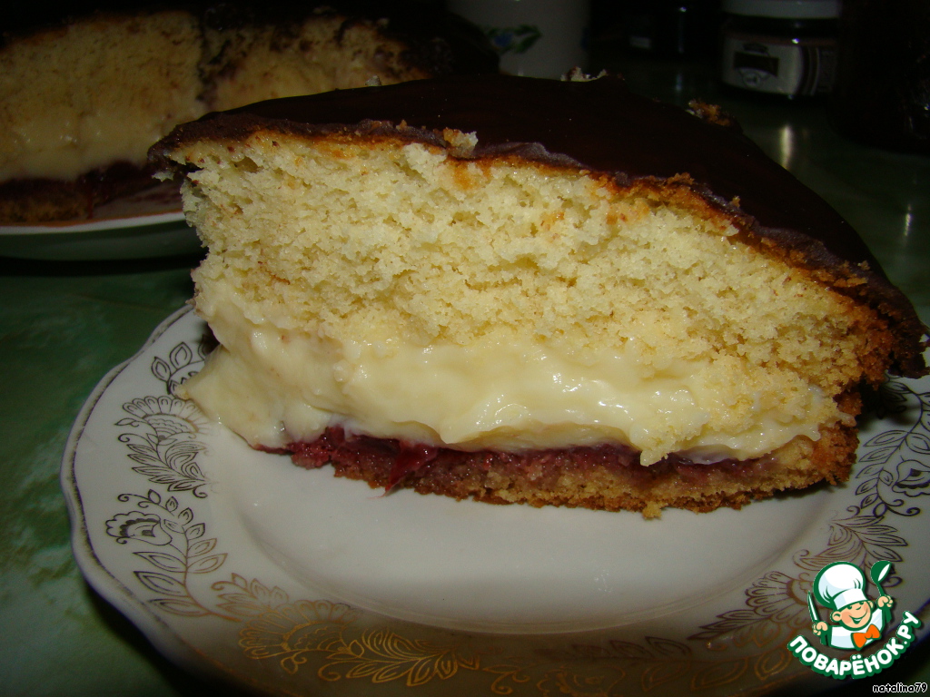 Boston cream pie