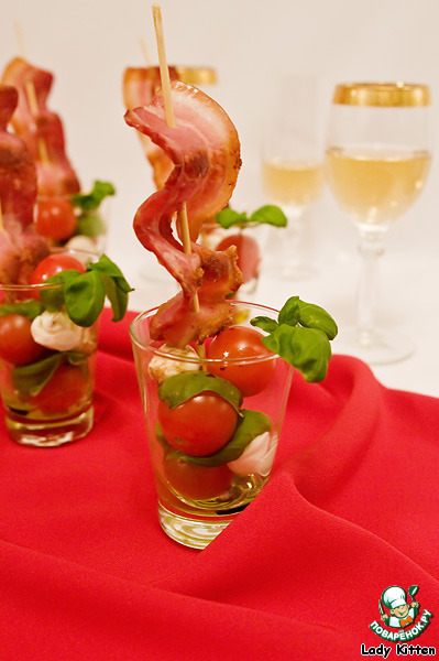 Verrini Caprese with bacon