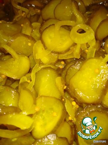 Cucumber salad, snack