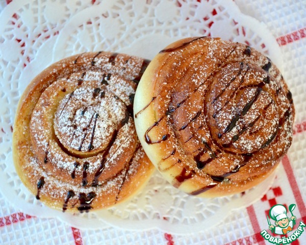 Fragrant cinnamon rolls