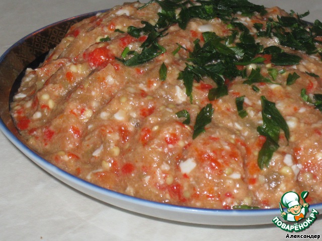 Икра из баклажанов 