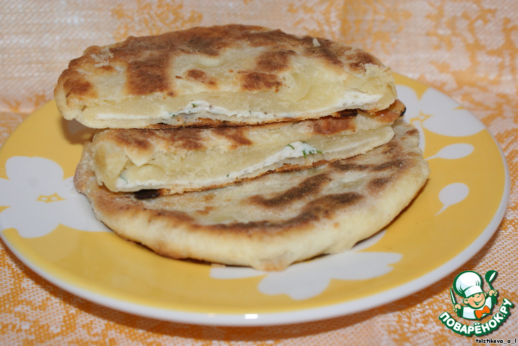 Tortillas with minced chicken