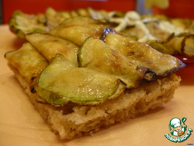 Кабачки с лимонно-чесночным соусом