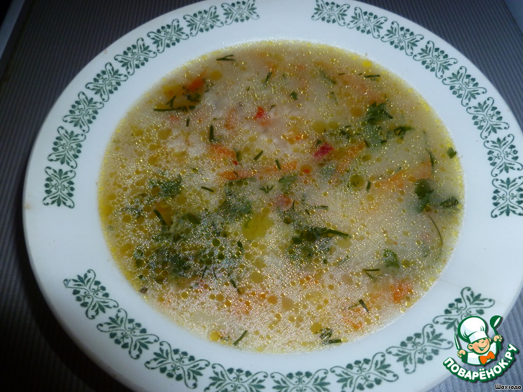 Soup oatmeal