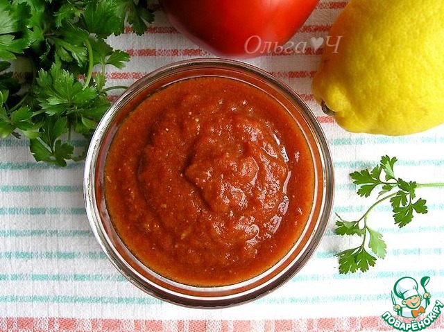Марокканский томатный маринад