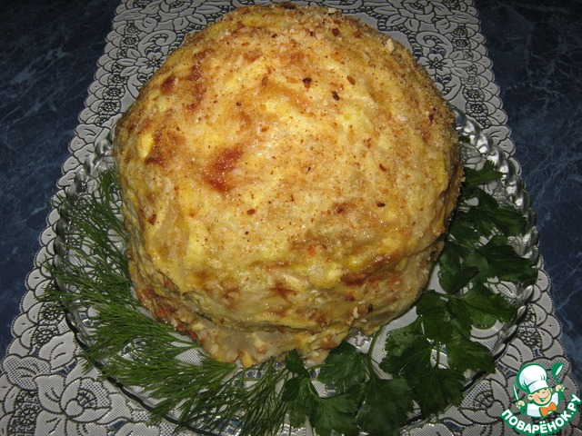 Baked stuffed cabbage