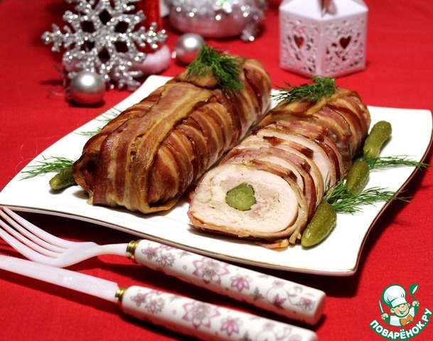 Sliced chicken Holiday