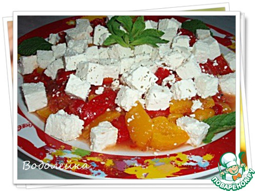 Сладкие перцы с сыром