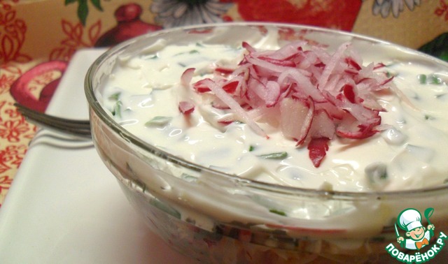 Radish salad