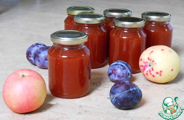 Plum-Apple jam