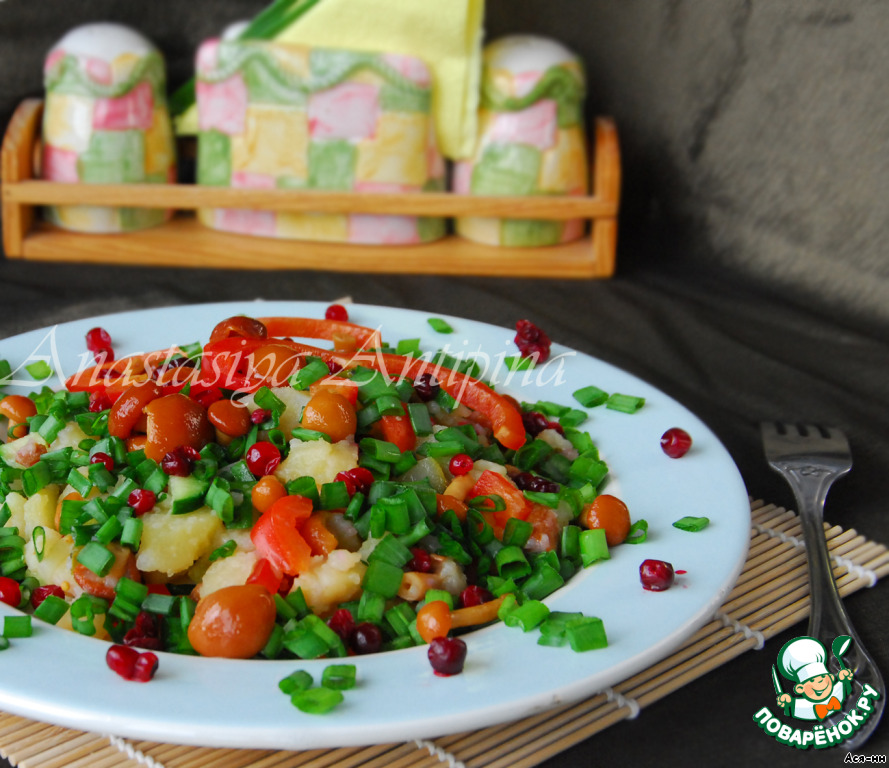 Salad vegetable Lesnaya Polyana