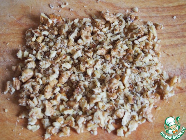 Баклажанная икра с грецкими орехами