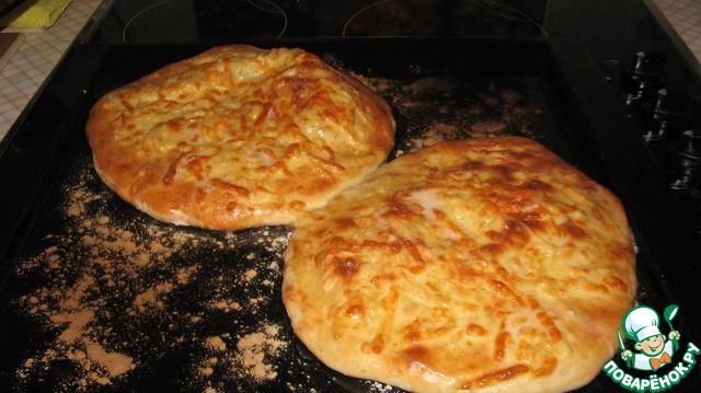 Khachapuri with cheese