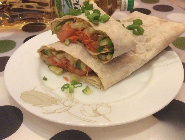 Шаурма постная