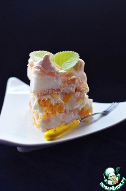 Weightless cake-meringue 