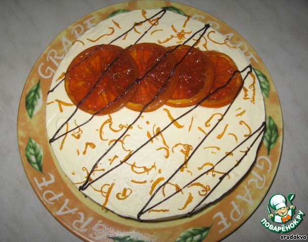 Orange-chocolate cake 