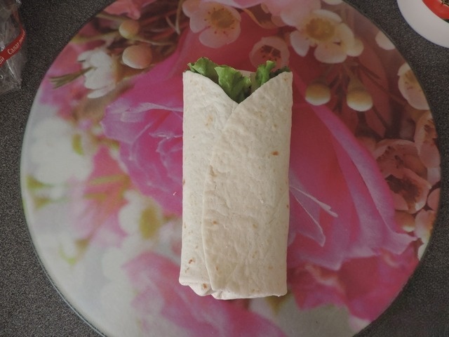 Шаурма из готовых пшеничных лепешек