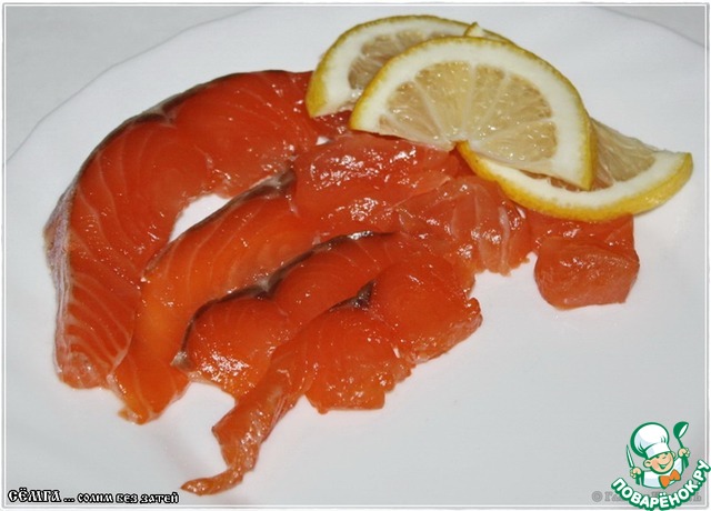 Salted salmon austere