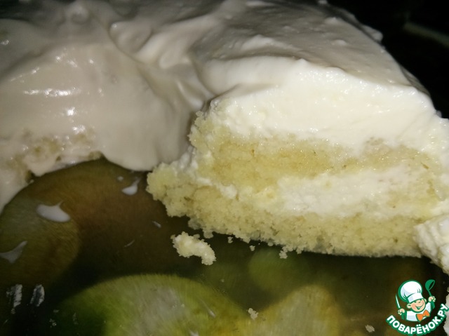 Sour cream cheese cream