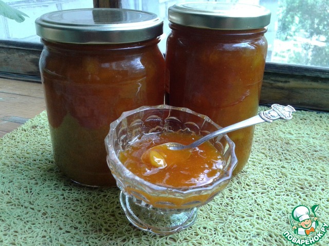 Apricot-peach jam