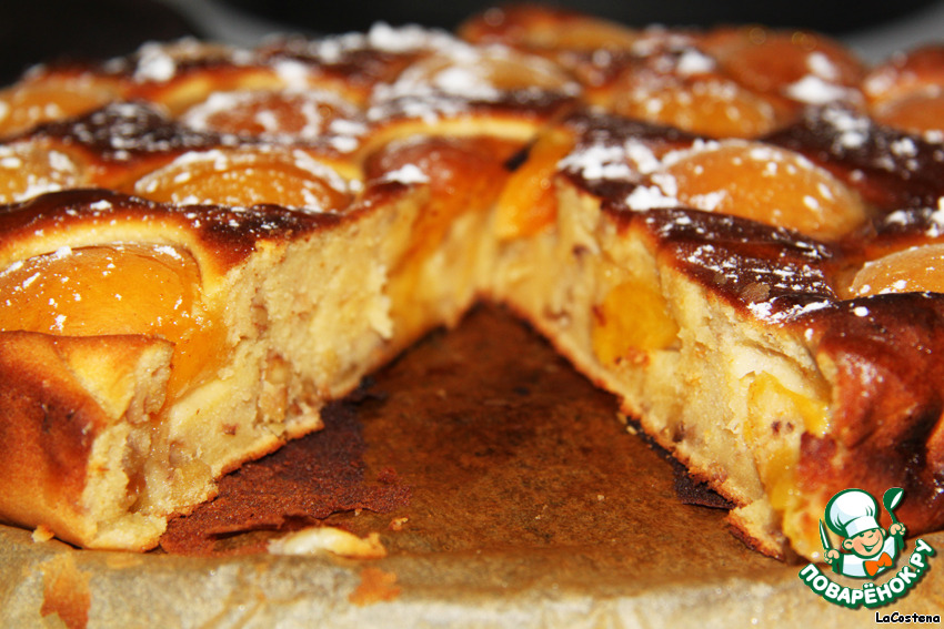 Apricot pie