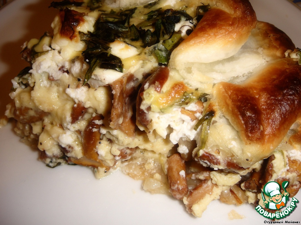 Mushroom pie 