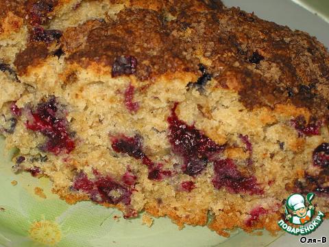 Gingerbread oatmeal with black currants