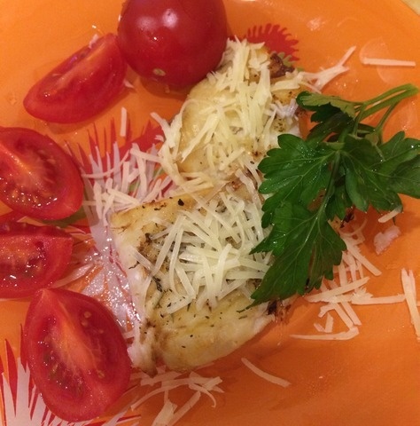 Филе трески в аэрогриле