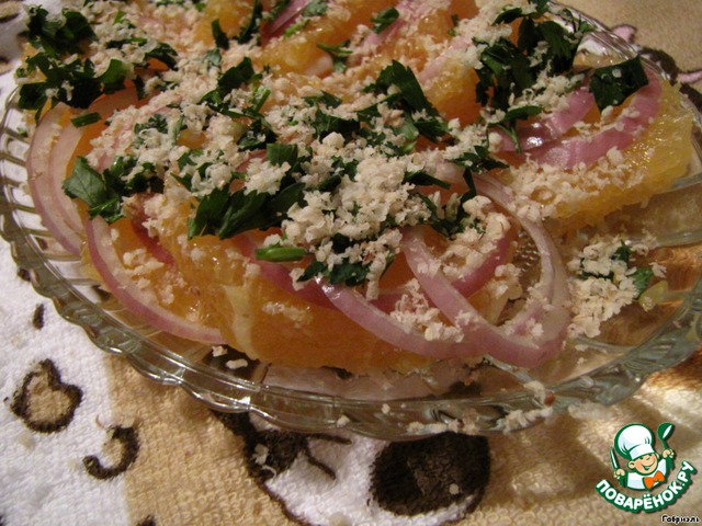 Orange and onion salad