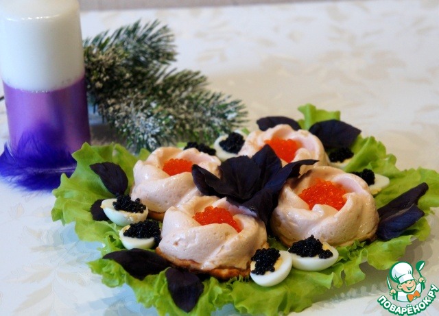 Souffle of salmon