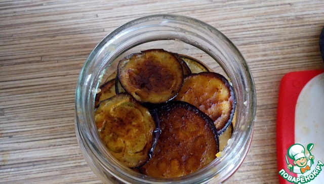 Spicy aubergines for the winter