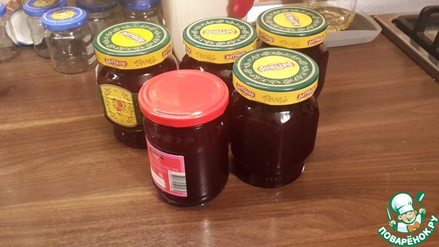 Jam from cranberries