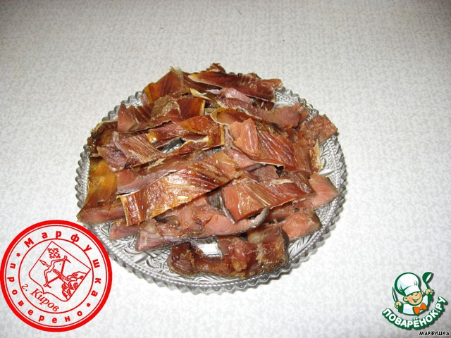 Fish jerky
