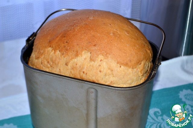 Bread with sesame seeds